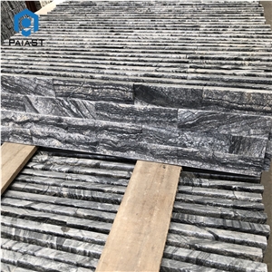 Wooden Black Marble Cultured Stone Tiles Wooden Black Marble Cultured Stone Tiles