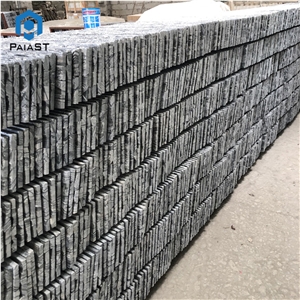Wooden Black Marble Cultured Stone Tiles