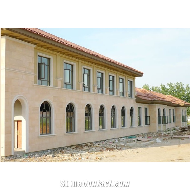 Yellolw Sandstone Exterior Wall Design Project