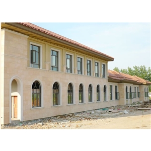 Yellolw Sandstone Exterior Wall Design Project