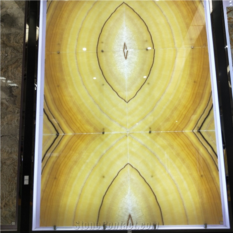 Yellow Onyx Transparent Background Decoration