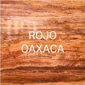 Mexico Travertino Rojo Oaxaca Slabs, Tiles