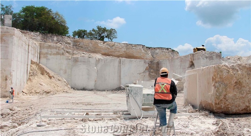 Mexico Travertino Romano Travertine Blocks