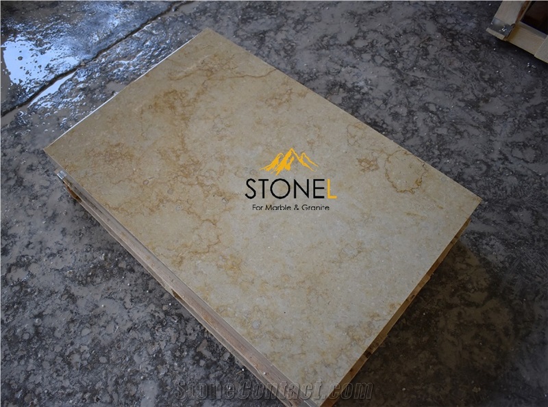 Royal Beige Marble Tiles, Slabs