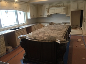 Alpinus Granite Kitchen Island Top,Perimeter Countertops