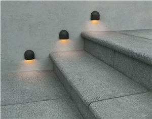 WHITE GREY PINK  Granite Steps