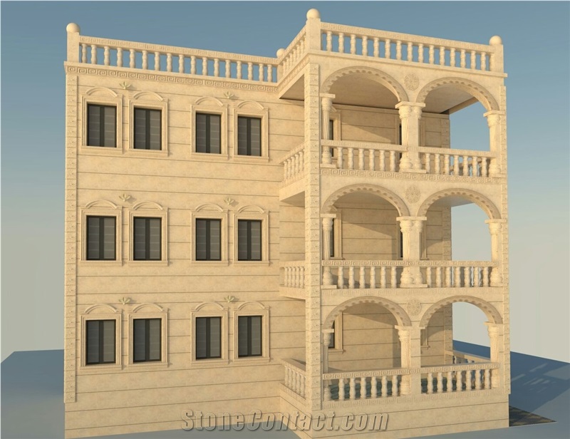 Katori Limestone Walling, Mardin Stone Building Ornaments,Masonry