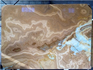 Blue Onyx Polished Slabs