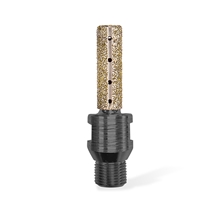 Cylindrical Finger Bits 1/2 Gas Black Line-D6