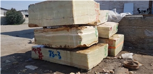 Iran Green Onyx Block