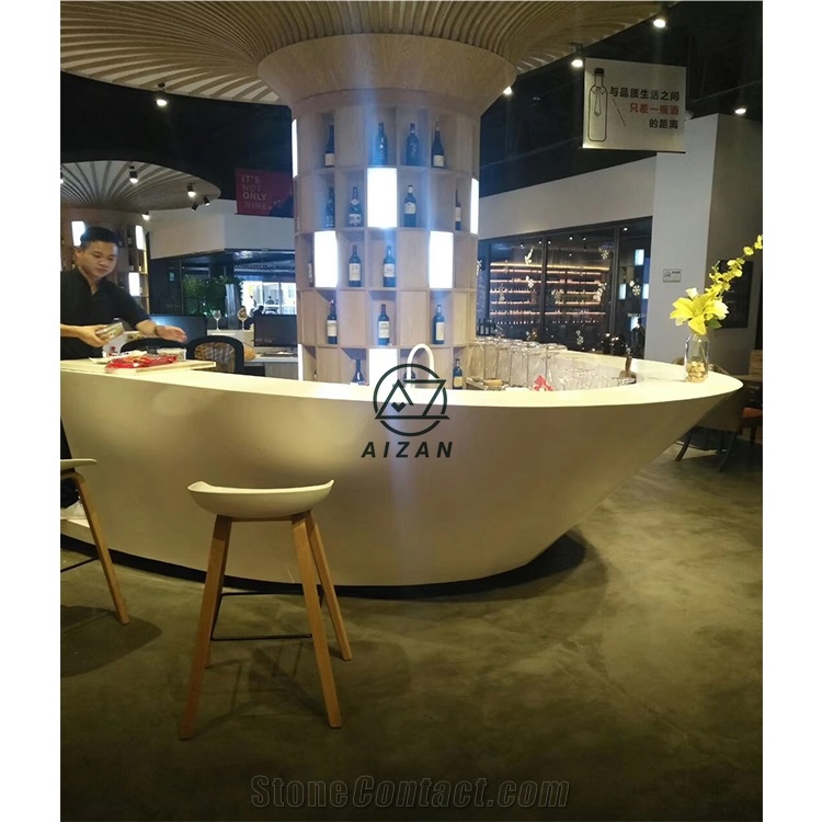 Artificial Stone Wine Club Bar Counter Top