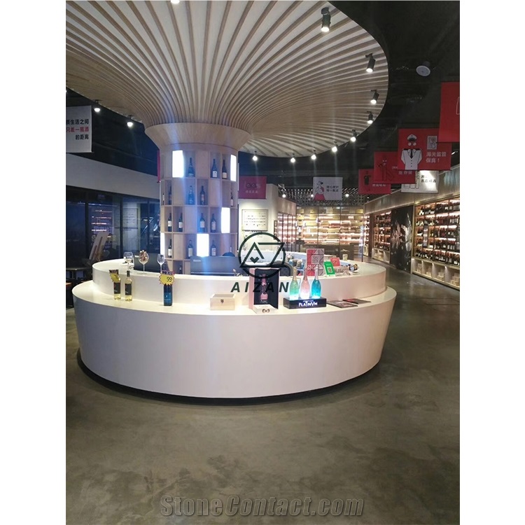 Artificial Stone Wine Club Bar Counter Top