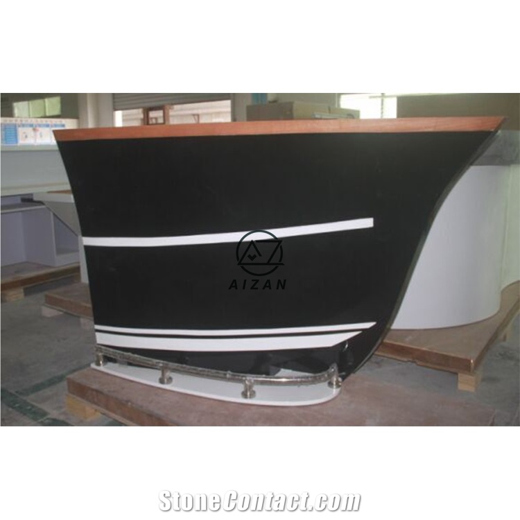 Custom Bar Top Design Boat Shaped Bar Counter