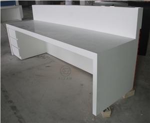 Custom Modern Bank Reception Desk Counter