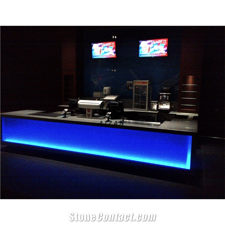 Led Cinema Reception Counter Top
