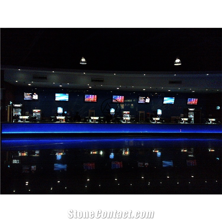Led Cinema Reception Counter Top