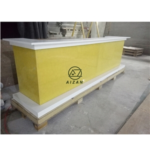 Luxury Led Restaurant Bar Counter Design