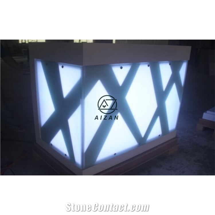 Luxury Led Wine Club Bar Counter Top