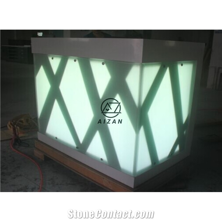 Luxury Led Wine Club Bar Counter Top