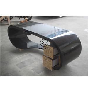 Modern Black Office Desk Ceo Office Table