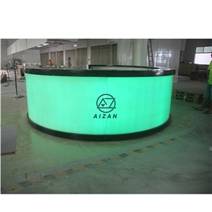 Modern Round Restaurant Bar Counter Top