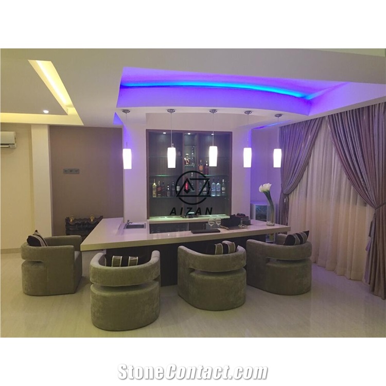Modern Wine Club Bar Counter Top