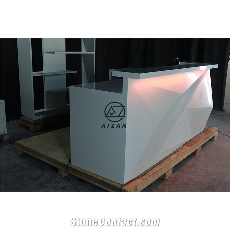 Solid Surface Bar Top Modern Club Bar Counter