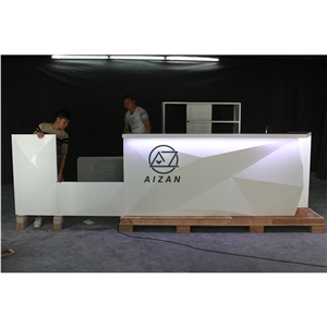 Solid Surface Bar Top Modern Club Bar Counter