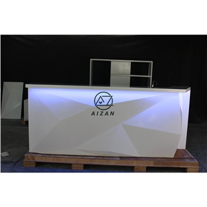 Solid Surface Bar Top Modern Club Bar Counter