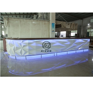 Solid Surface Top Club Restaurant Bar Counter