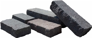 Trentino Grey Porphyry Binders, Kerbstone