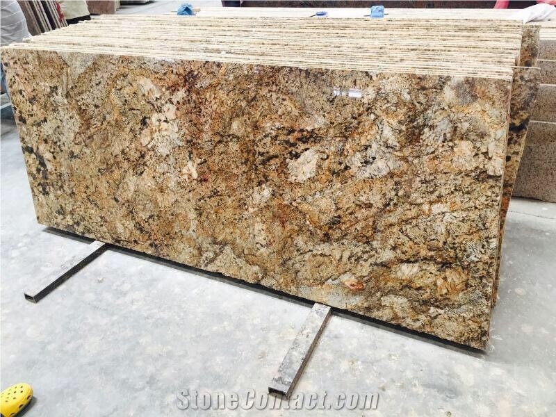 Alaska Gold Granite Tiles & Slabs