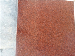 Ruby Red Granite Tiles & Slabs