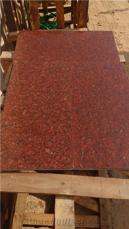 Ruby Red Granite Tiles & Slabs