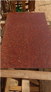 Ruby Red Granite Tiles & Slabs