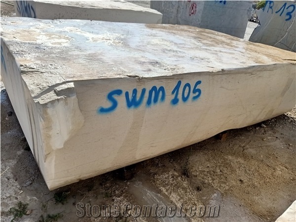 Beige Imperial Marble Blocks, Royal Thala Beige Marble Block