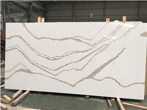 Calacatta Borghini Gold Quartz Slabs