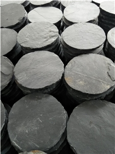 Cheap Black Riven Slate Tiles Ourdoor Pavers