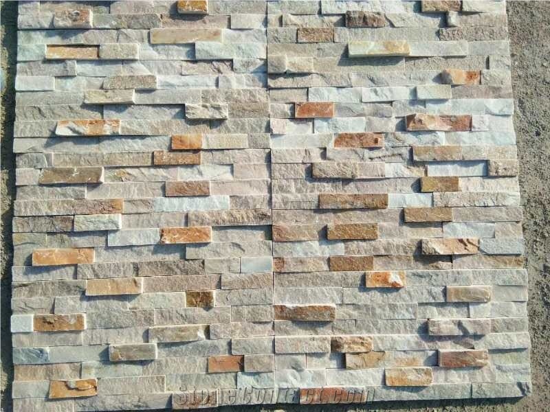 Rusty Slate Cement Culture Stone for Wall Cladding