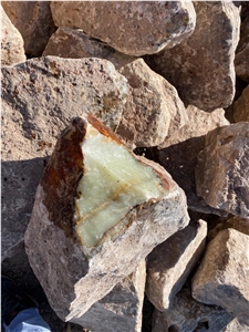 Small Green Onyx Blocks, Onyx Boulders