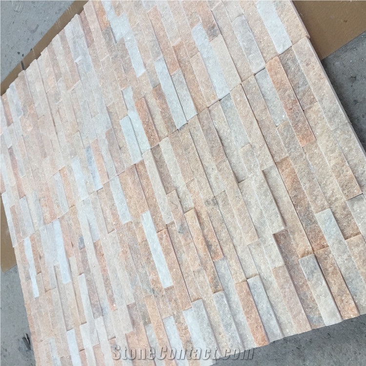 Crystal Yellow Quartzite Culture Stone Veneer
