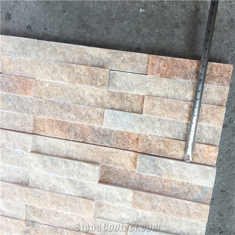 Crystal Yellow Quartzite Culture Stone Veneer