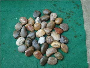 Mixed Color River Stone Cheap Stone Pebble