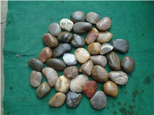 Mixed Color River Stone Cheap Stone Pebble