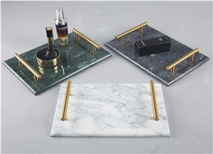 China Cheap Oriental White Marble Towel Soap Tray Hotel Project Design
