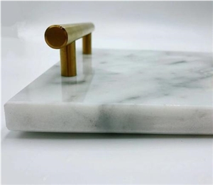China Cheap Oriental White Marble Towel Soap Tray Hotel Project Design