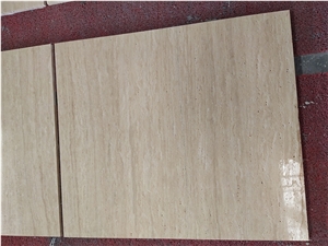 Beige Travertine Slabs Floor Wall Tiles