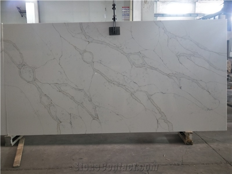 Calacatta Gold Silestone Quartz Countertop Slabs