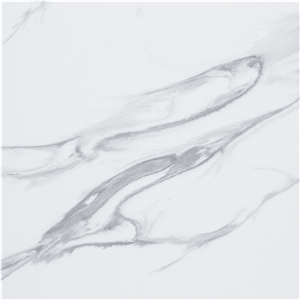 Calacatta Rocky Quartz Slabs for Countertops