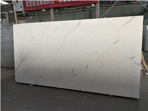 Engineered Quartz Calacatta White Laza Slabs